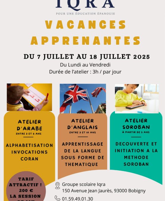 Flyer Vacances apprenantes péri