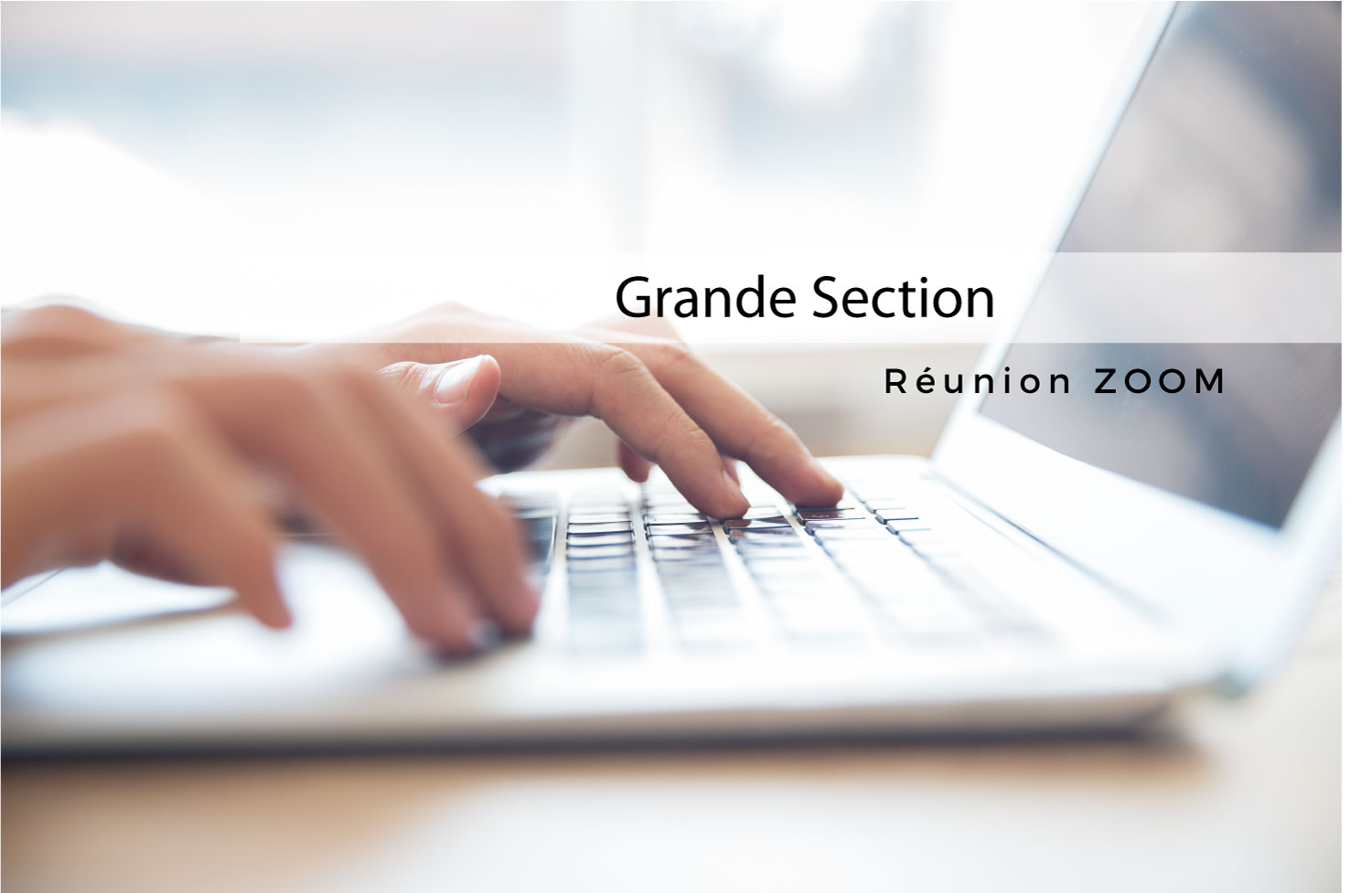 R union de rentr e en ligne grande section vendredi 11 septembre 